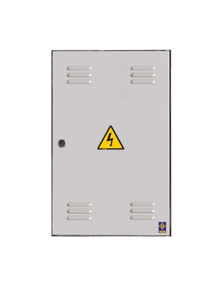 Puerta metálica de exterior luz 900x1400mm con marco L.