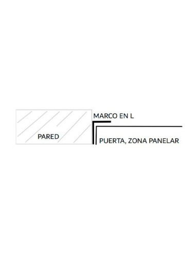 Puerta metálica panelable luz 600x700mm de exterior.