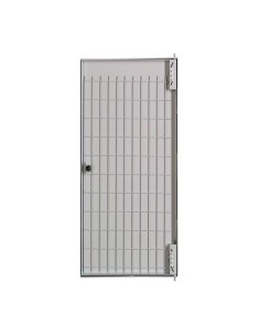Puerta metálica panelable luz 600x1400mm de exterior.