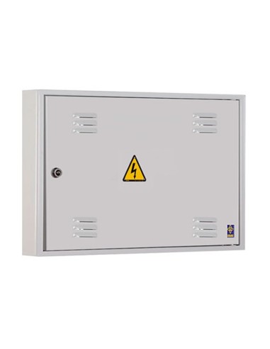 Puerta metálica de superficie luz 573x413x65mm de exterior.