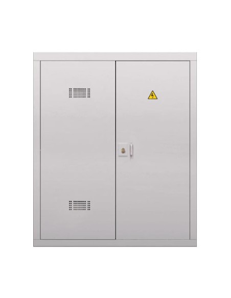 Frontal contadores luz 1500x2100mm, 2 rejillas y protección EI2-60
