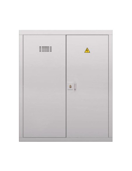 Frontal contadores luz 1500x2100mm, 1 rejilla y protección EI2-60