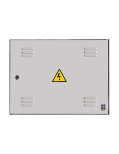 Puerta metálica de exterior luz 540x400mm con marco L.