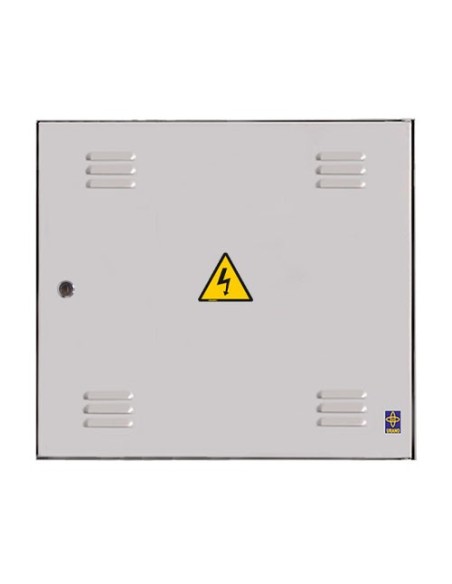 Puerta metálica de exterior luz 780x700mm con marco L.