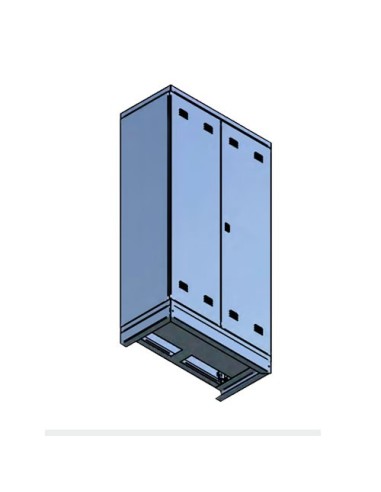 Armario ICT registro principal 1000x2000x500mm, 2 puertas