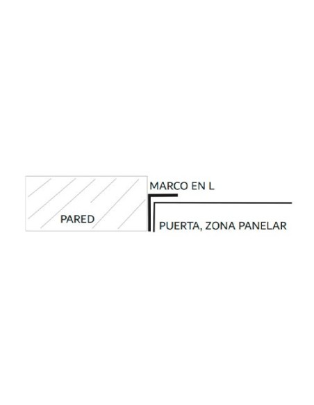 Puerta metálica panelable agua 600x500mm