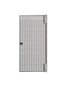 Puerta metálica panelable luz 700x1500mm de exterior.