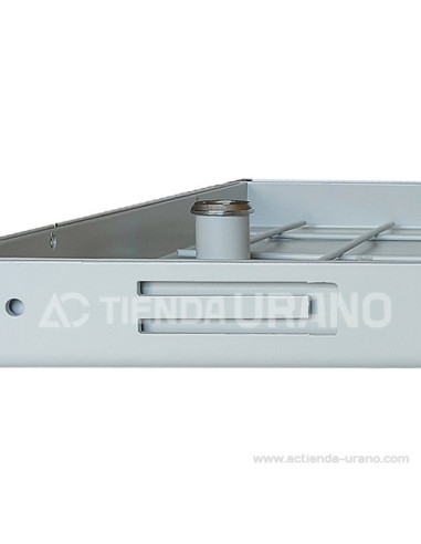 Puerta metálica panelable luz 420x1250mm de exterior.