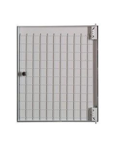 Puerta metálica panelable luz 700x800mm de exterior.